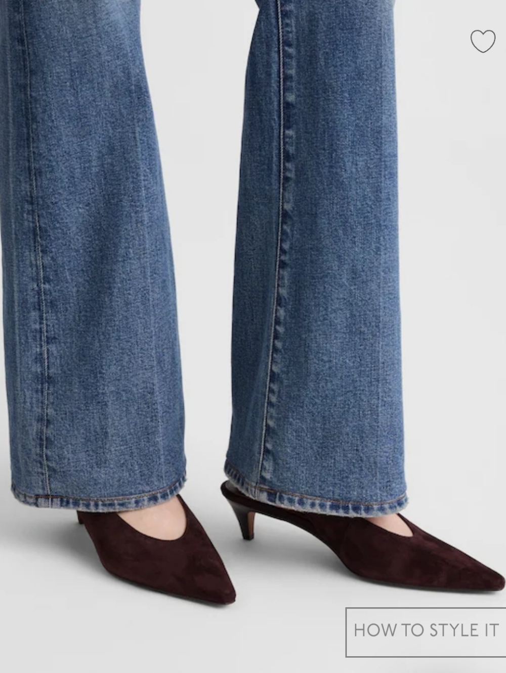 NWOT Madewell Women's The Emilie Slingback Pump Chocolate Raisin Sz 8.5 $178 - Picture 3 of 8